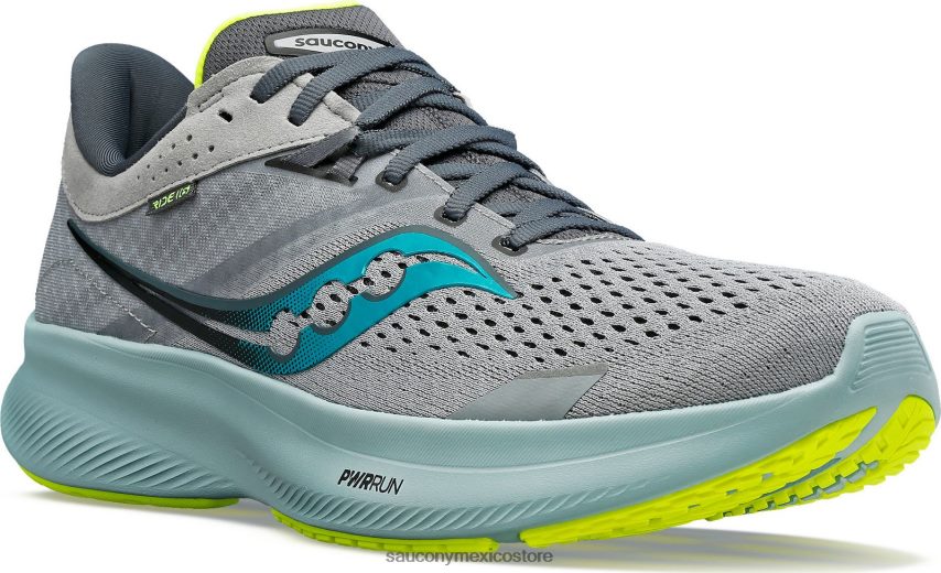 Saucony paseo 16 hombres fósil/palma P4B2Z06