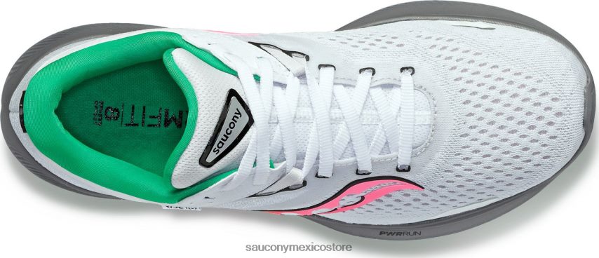 Saucony paseo 16 mujer blanco/grava P4B2Z0509