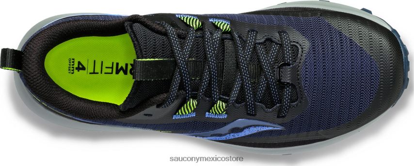 Saucony peregrino 13 de ancho mujer noche/fósil P4B2Z0619