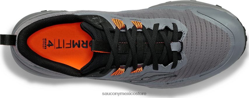 Saucony peregrino 13 gtx hombres grava/negro P4B2Z0111