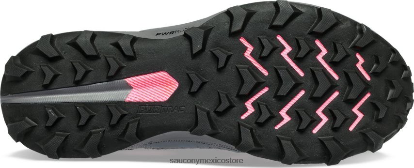 Saucony peregrino 13 gtx mujer grava/negro P4B2Z0620