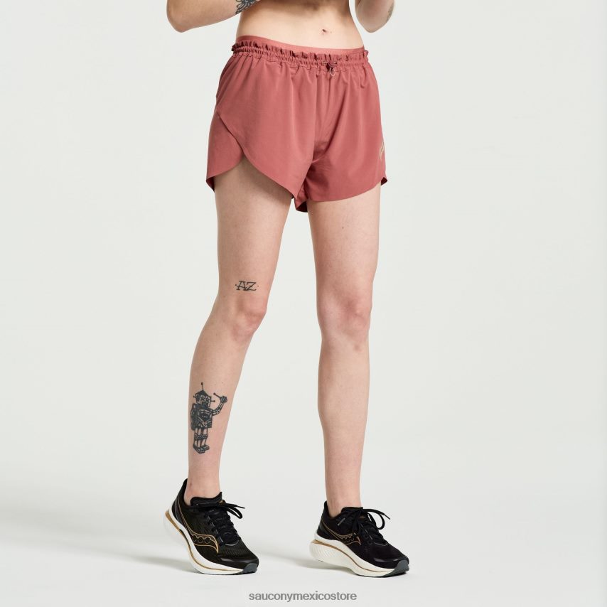 Saucony pináculo 25 corto mujer Mantequilla de manzana P4B2Z0844