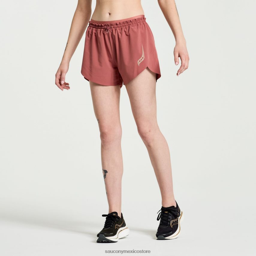 Saucony pináculo 25 corto mujer Mantequilla de manzana P4B2Z0844