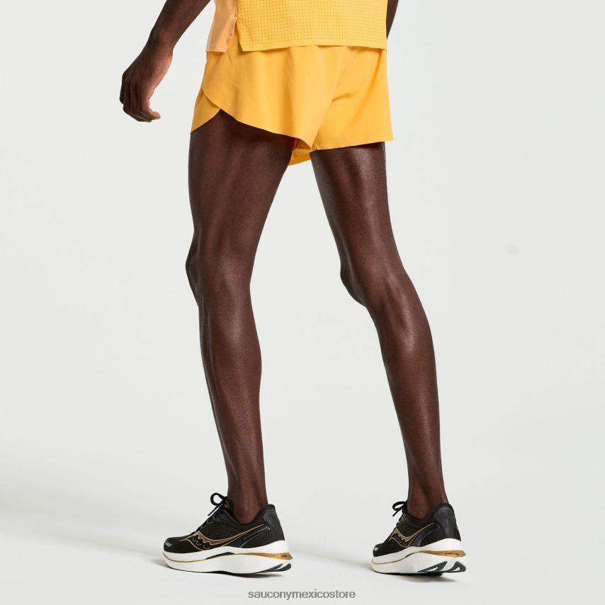 Saucony pináculo 3 corto hombres naranja ardiente P4B2Z0424