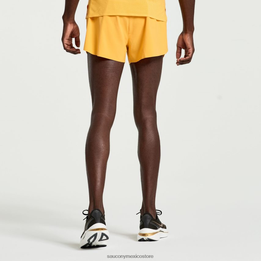 Saucony pináculo 3 corto hombres naranja ardiente P4B2Z0424