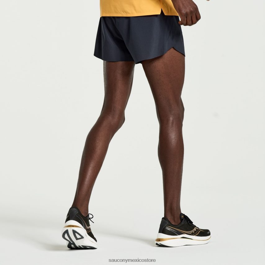 Saucony pináculo 3 corto hombres negro P4B2Z0423