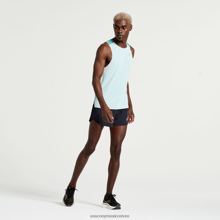 Saucony pináculo sin mangas hombres mineral P4B2Z0369