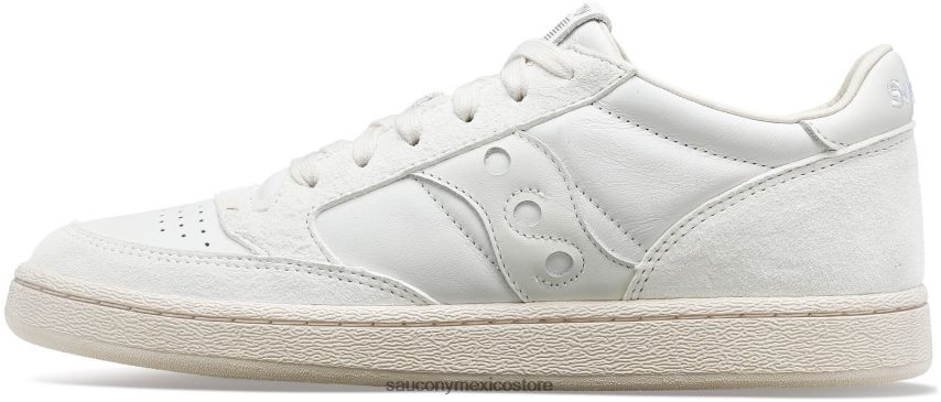 Saucony prima de la corte de jazz hombres blanco Blanco P4B2Z0164