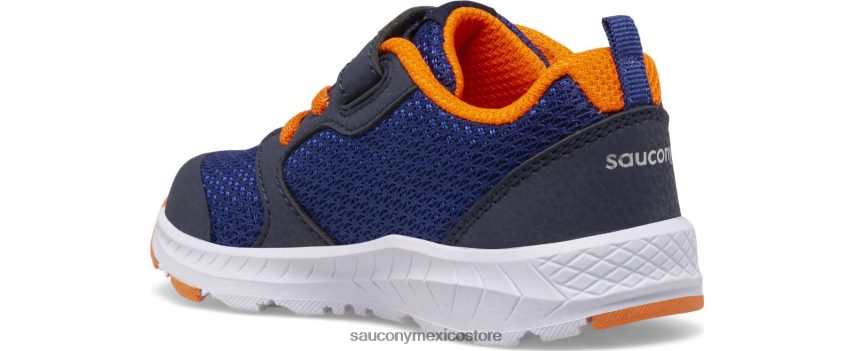 Saucony puño de viento jr zapatilla de deporte niños azul marino/naranja P4B2Z0910