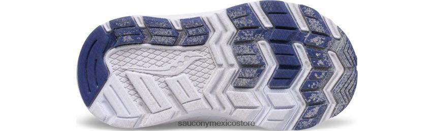 Saucony puño de viento jr zapatilla de deporte niños plata/azul/rosa P4B2Z0911