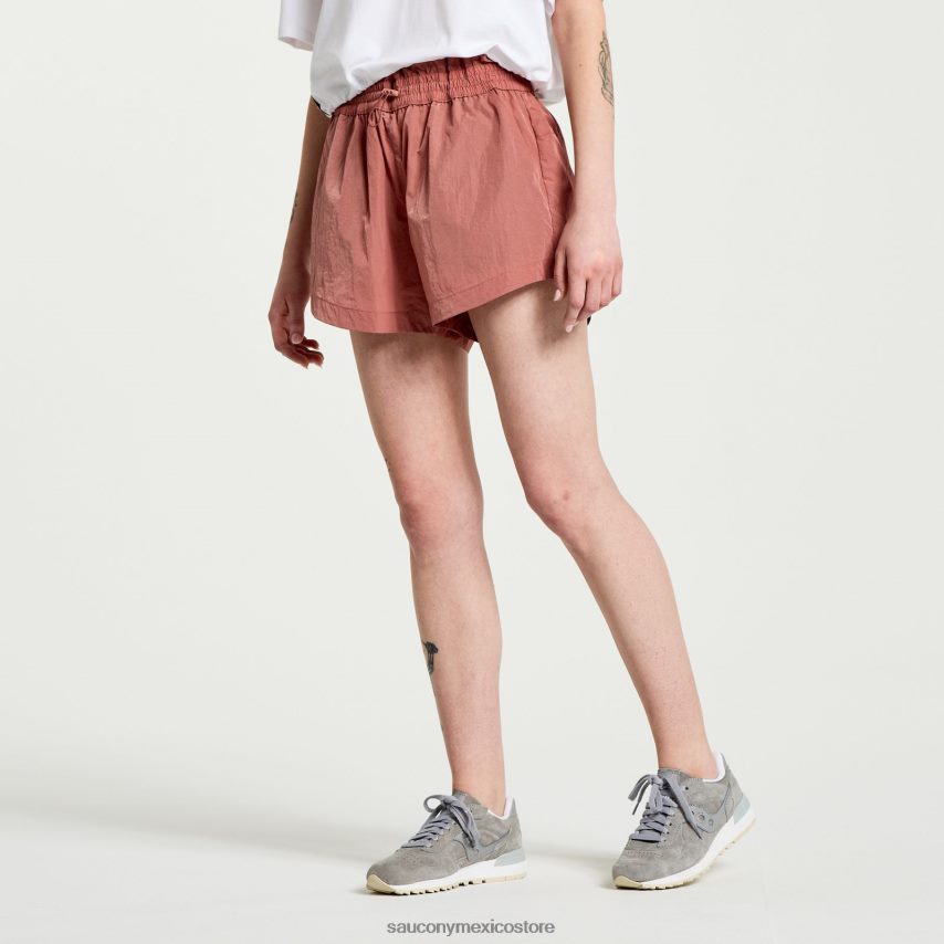 Saucony relajarse corto mujer Hollín P4B2Z0856