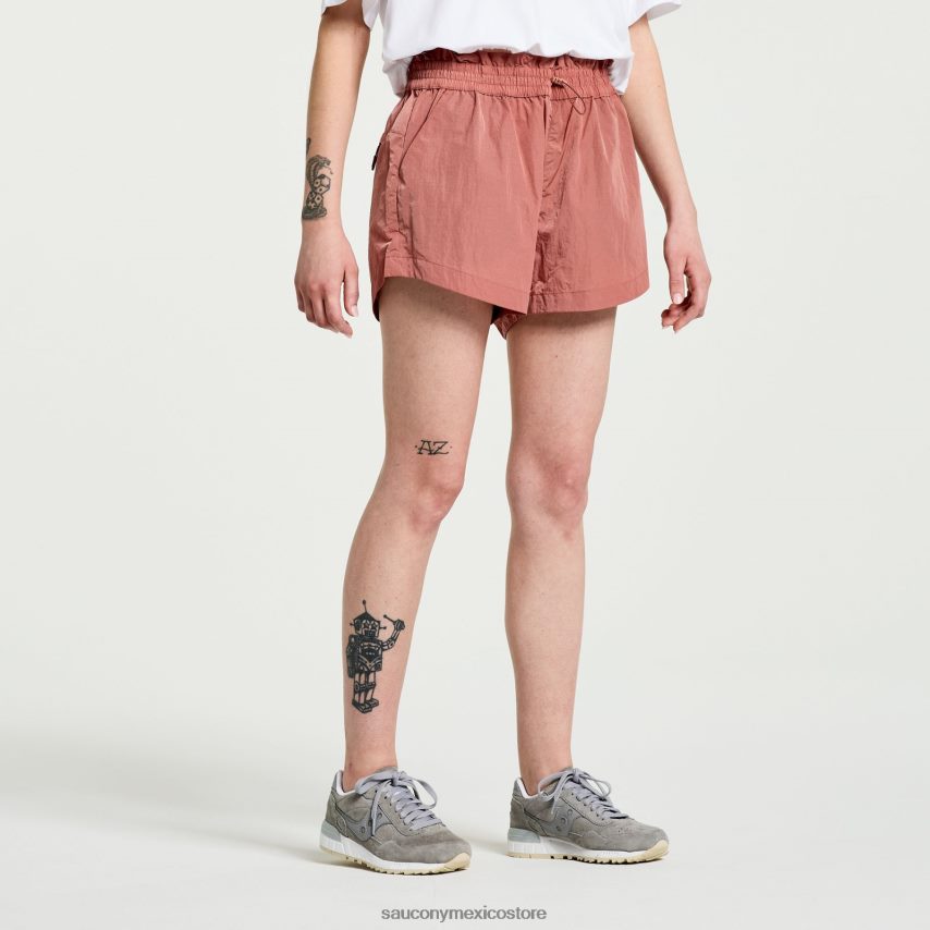 Saucony relajarse corto mujer Hollín P4B2Z0856