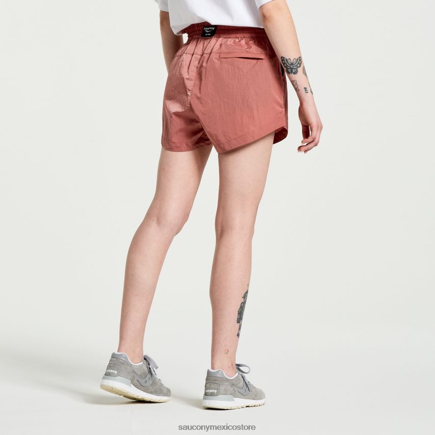 Saucony relajarse corto mujer Hollín P4B2Z0856