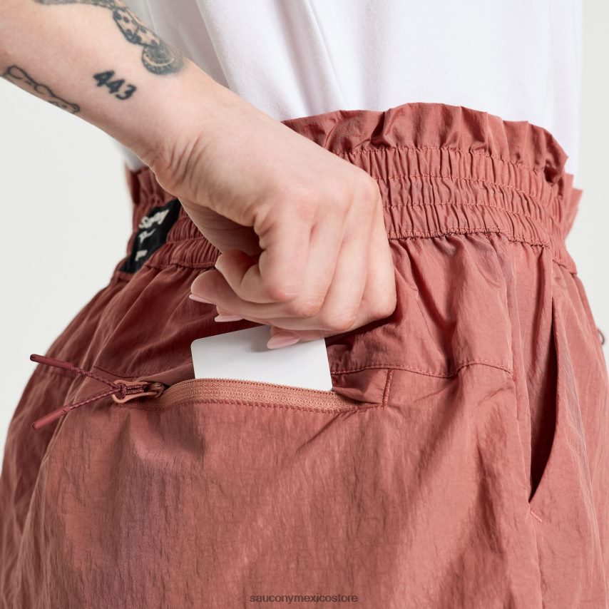 Saucony relajarse corto mujer Hollín P4B2Z0856