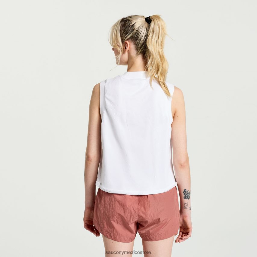 Saucony relajarse sin mangas mujer blanco P4B2Z0753