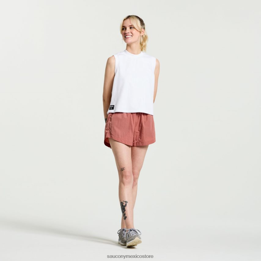 Saucony relajarse sin mangas mujer blanco P4B2Z0753