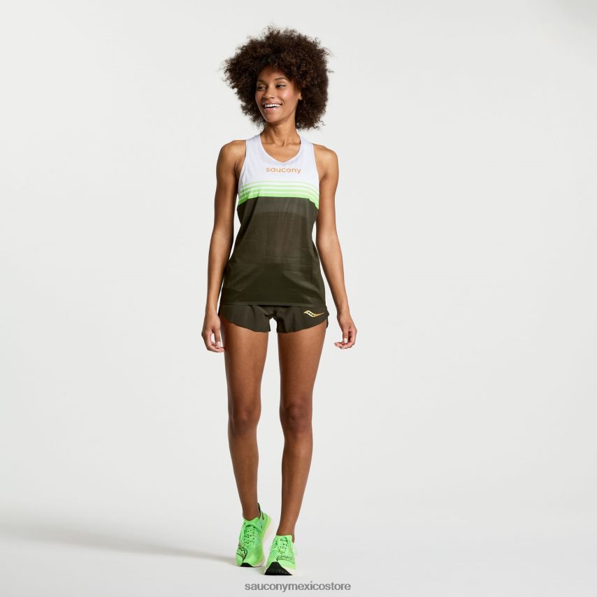 Saucony short élite dividido mujer umbría P4B2Z0825