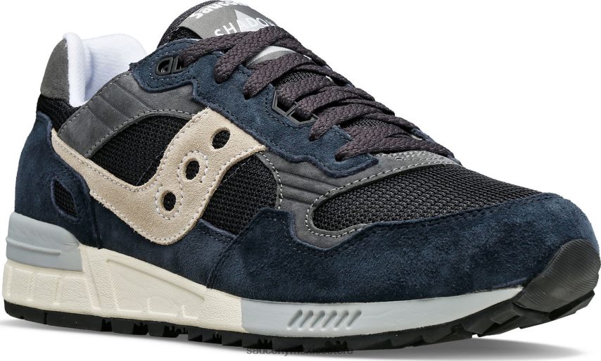 Saucony sombra 5000 hombres azul marino/gris P4B2Z0249