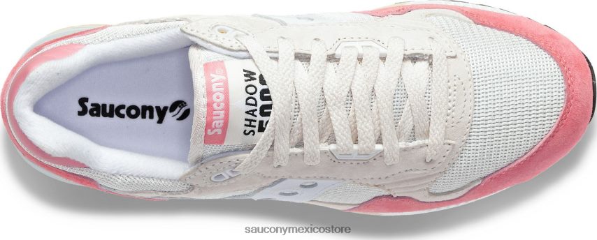 Saucony sombra 5000 hombres blanco/rosa P4B2Z0253