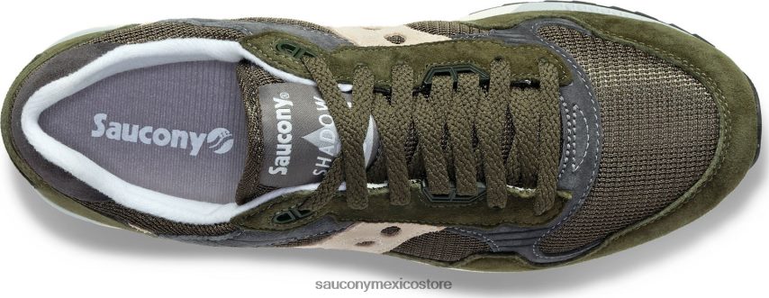 Saucony sombra 5000 hombres gris verde P4B2Z0246