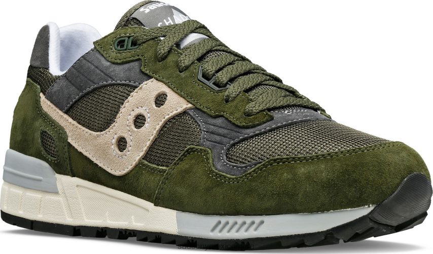 Saucony sombra 5000 hombres gris verde P4B2Z0246