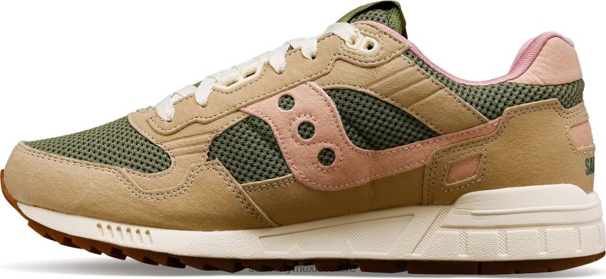 Saucony sombra 5000 hongo hombres bronceado/oliva P4B2Z0288