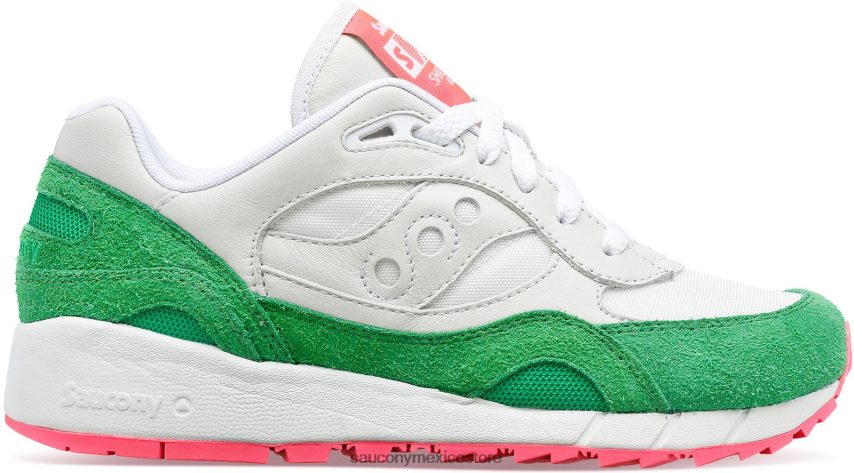 Saucony sombra 6000 dividida hombres verde blanco P4B2Z0178