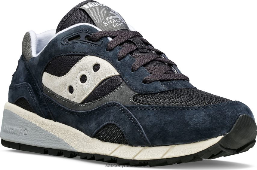 Saucony sombra 6000 hombres azul marino/gris P4B2Z0224