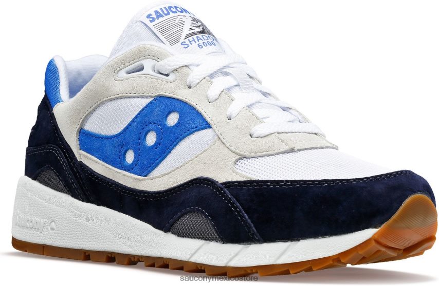 Saucony sombra 6000 hombres blanco/azul marino/azul P4B2Z0227