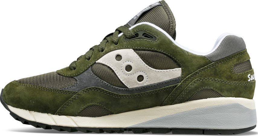 Saucony sombra 6000 hombres gris verde P4B2Z0218