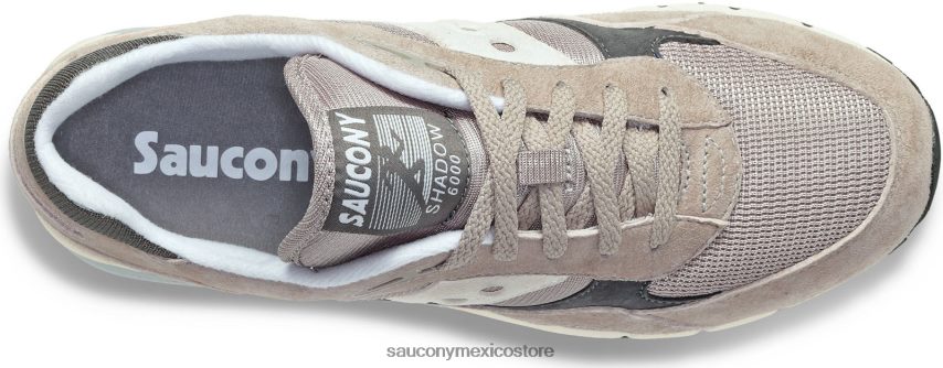 Saucony sombra 6000 hombres gris/gris P4B2Z0221