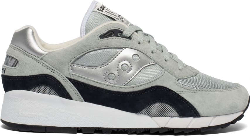 Saucony sombra 6000 hombres gris/plata P4B2Z0223