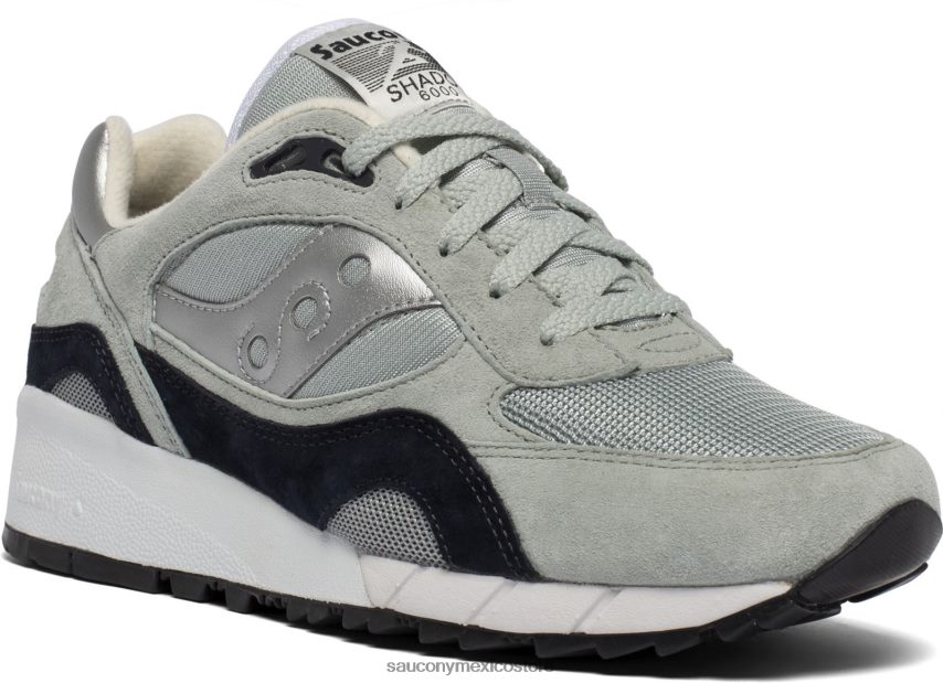 Saucony sombra 6000 hombres gris/plata P4B2Z0223