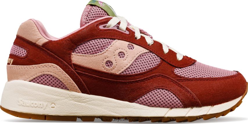 Saucony sombra 6000 hongo hombres borgoña P4B2Z0190