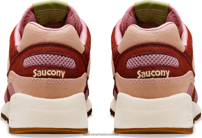 Saucony sombra 6000 hongo hombres borgoña P4B2Z0190
