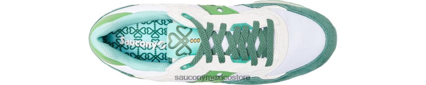 Saucony sombra de trébol 5000 hombres blanco verde P4B2Z0287