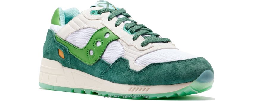 Saucony sombra de trébol 5000 hombres blanco verde P4B2Z0287