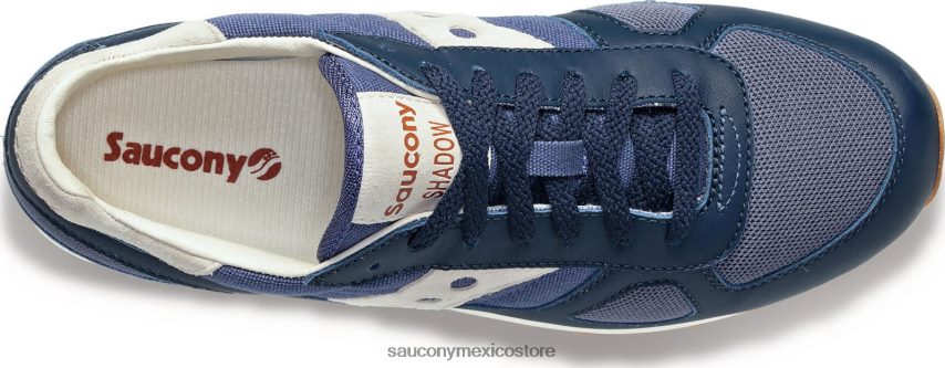 Saucony sombra original hombres azul marino/blanco P4B2Z0256