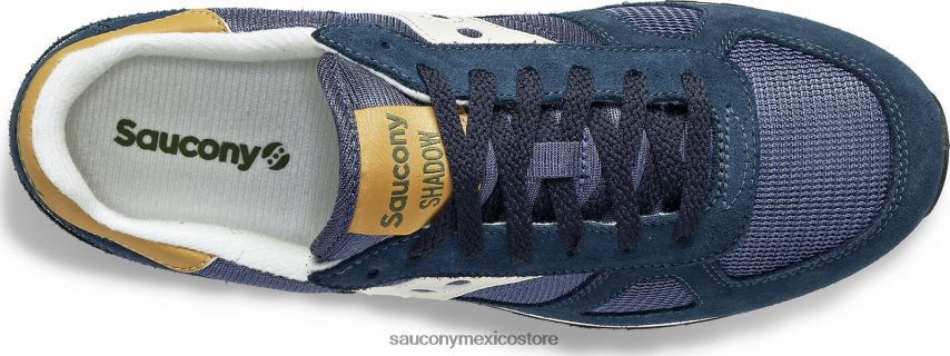 Saucony sombra original hombres azul marino/bronceado P4B2Z0207