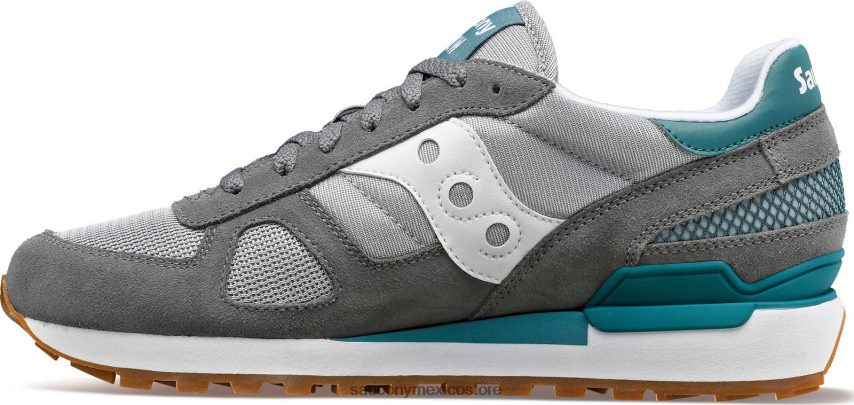 Saucony sombra original hombres gris blanco P4B2Z0204