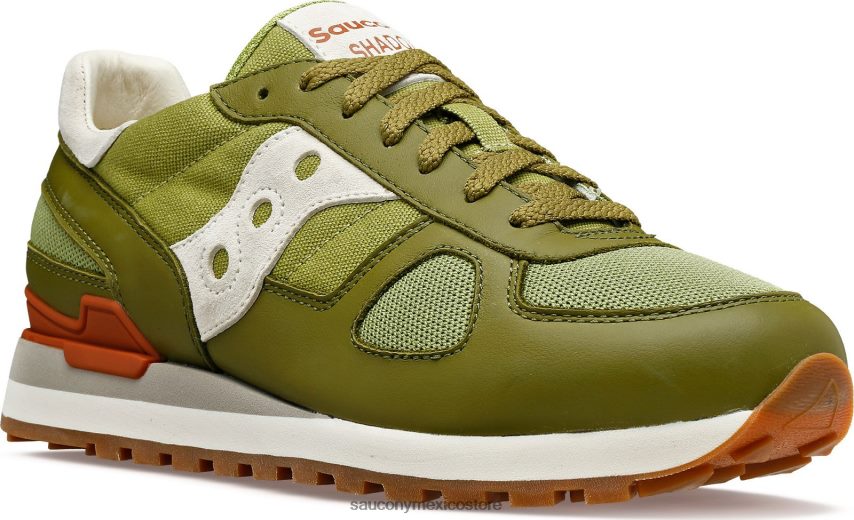 Saucony sombra original hombres oliva/blanco P4B2Z0257