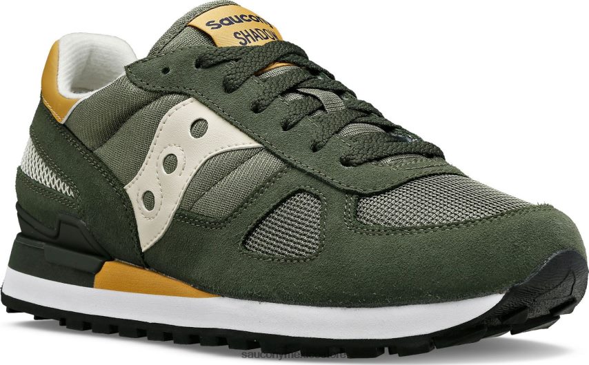 Saucony sombra original hombres oliva/bronceado P4B2Z0210