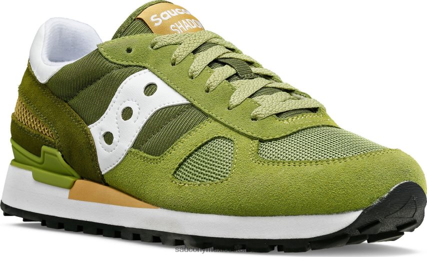 Saucony sombra original hombres verde verde P4B2Z0202