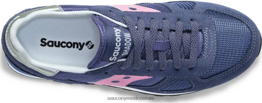 Saucony sombra original mujer azul marino/rosa P4B2Z0678