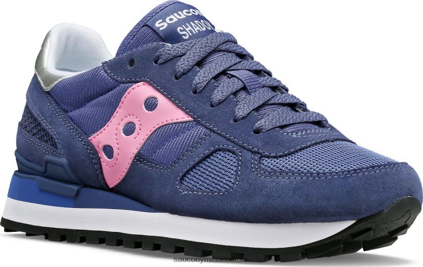 Saucony sombra original mujer azul marino/rosa P4B2Z0678