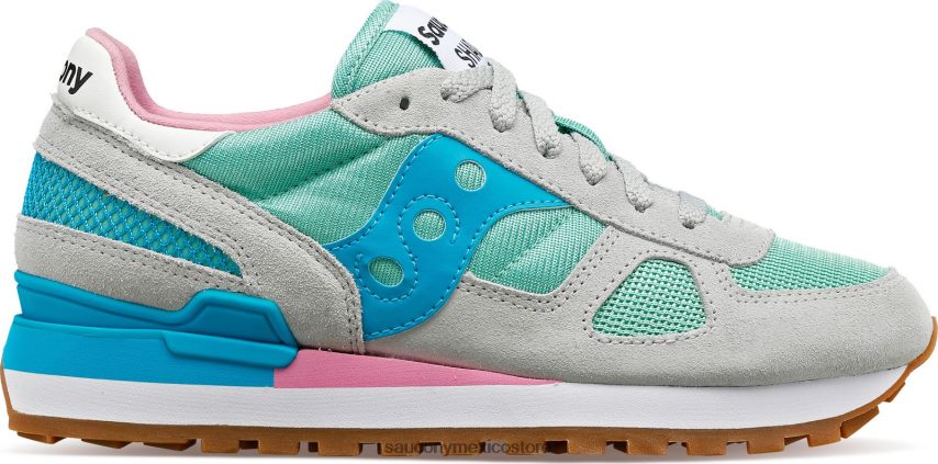 Saucony sombra original mujer beis/verde P4B2Z0674