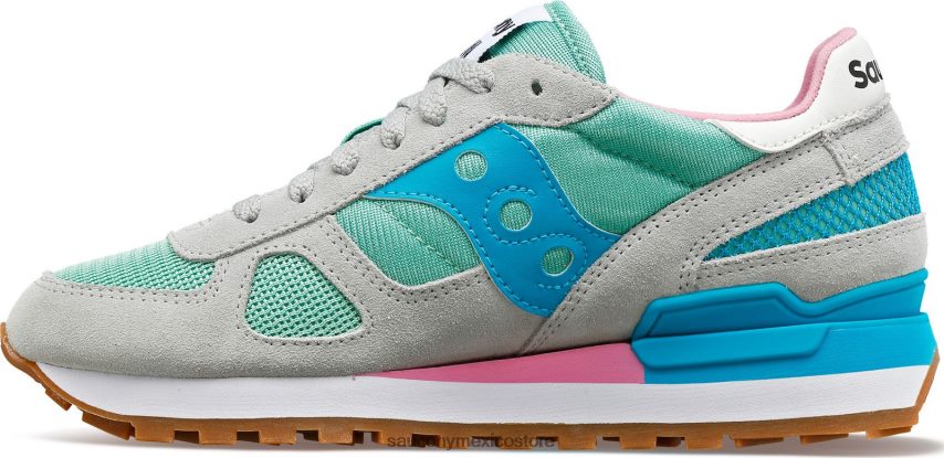 Saucony sombra original mujer beis/verde P4B2Z0674