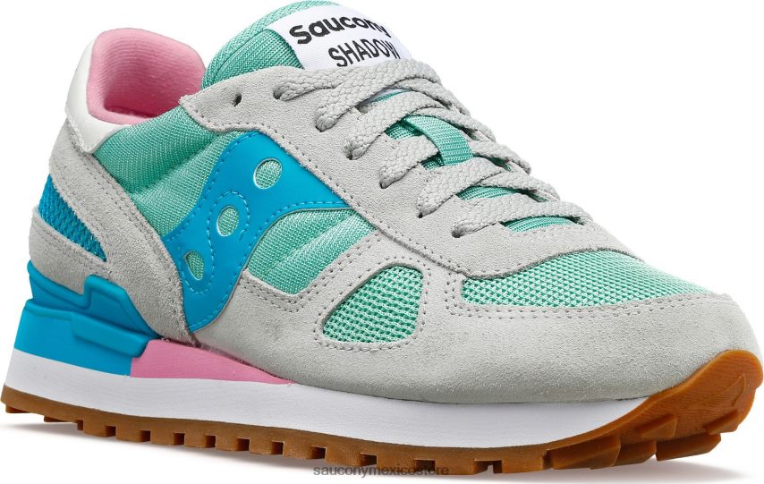Saucony sombra original mujer beis/verde P4B2Z0674