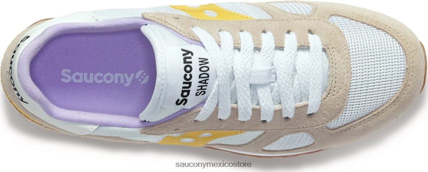 Saucony sombra original mujer blanco amarillo P4B2Z0685