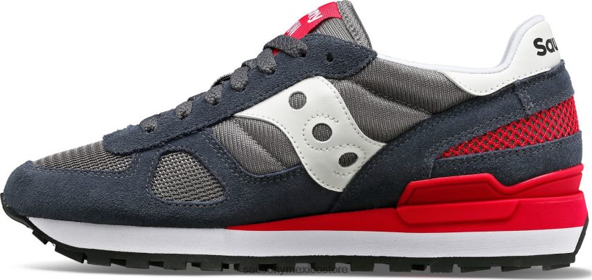 Saucony sombra original mujer gris oscuro/rojo P4B2Z0675